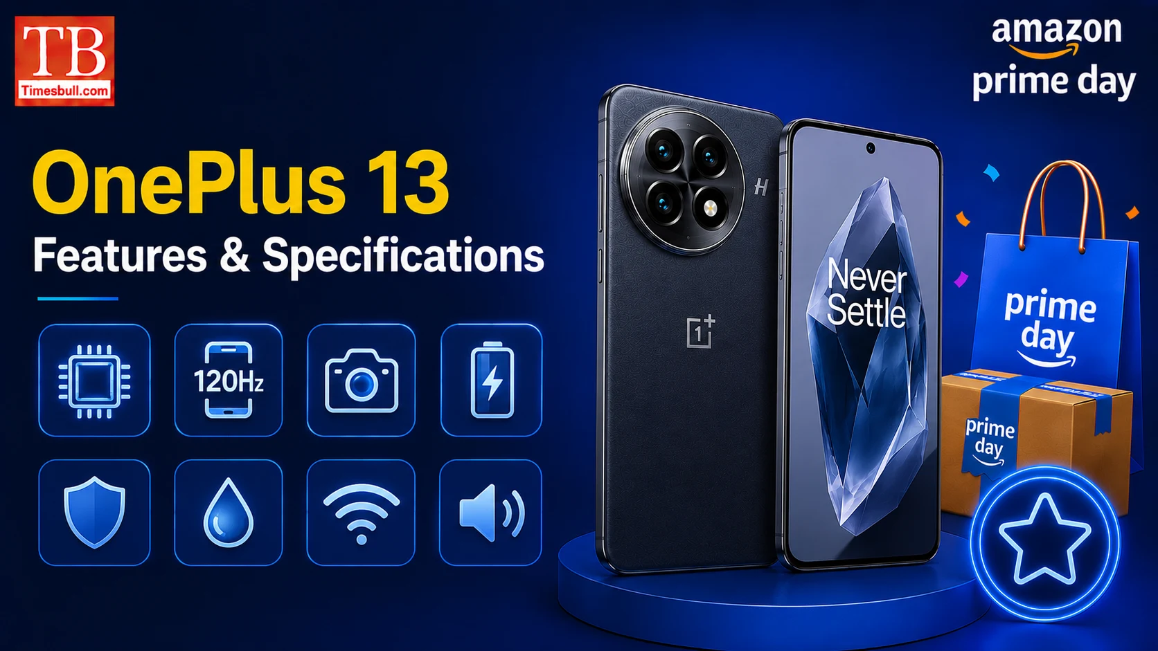 OnePlus 13 camera specifications