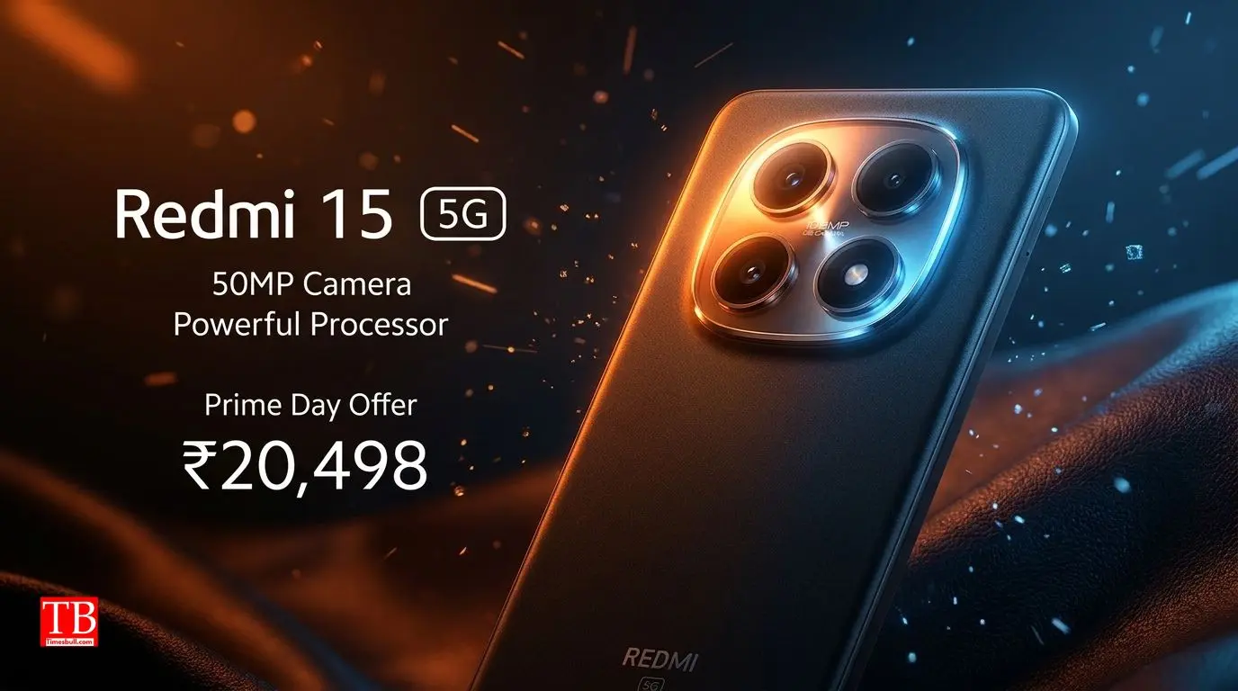 Redmi 15.5 G - Powerful processor and excellent camera setup