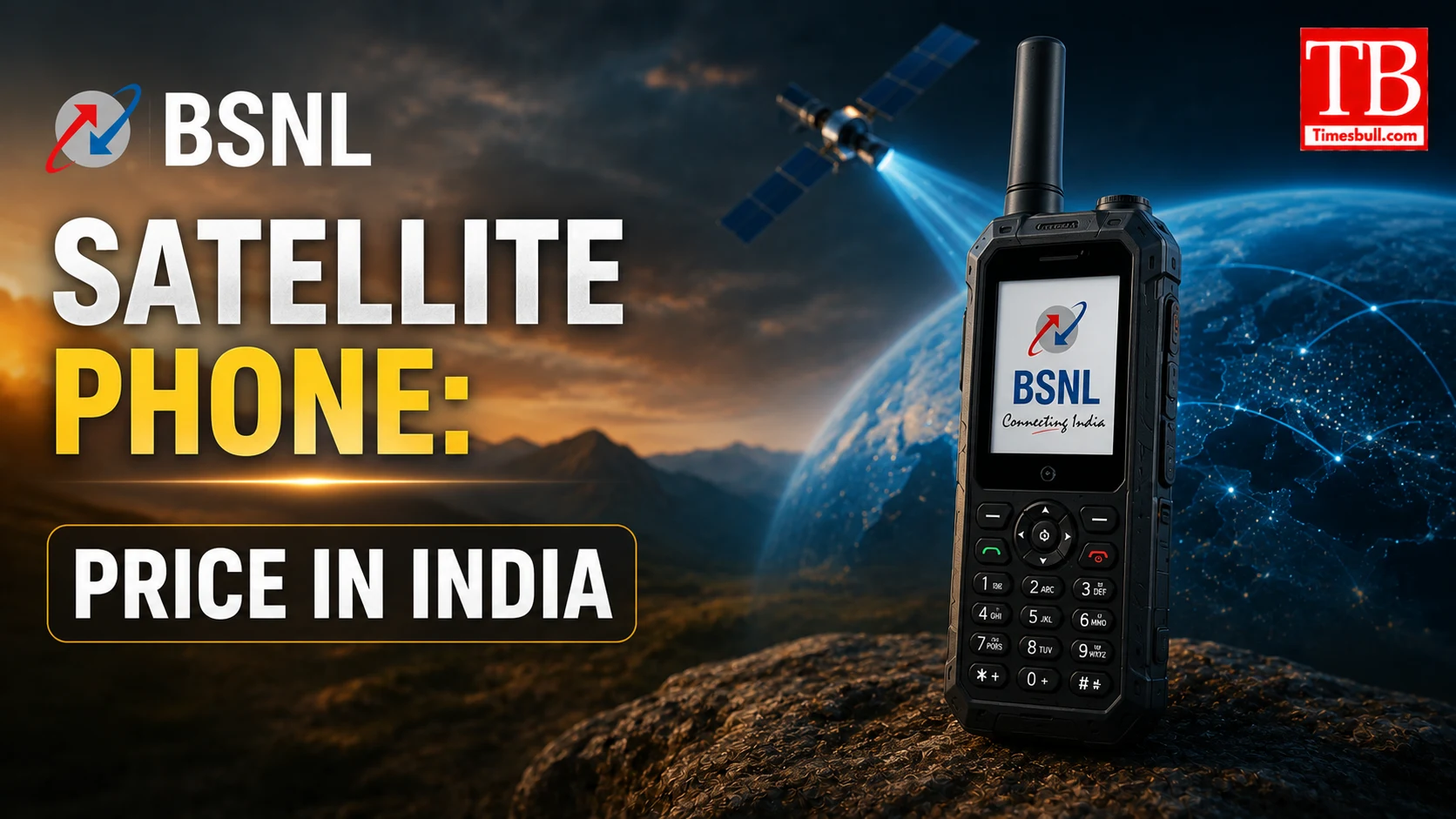BSNL Satellite Phone: Price in India