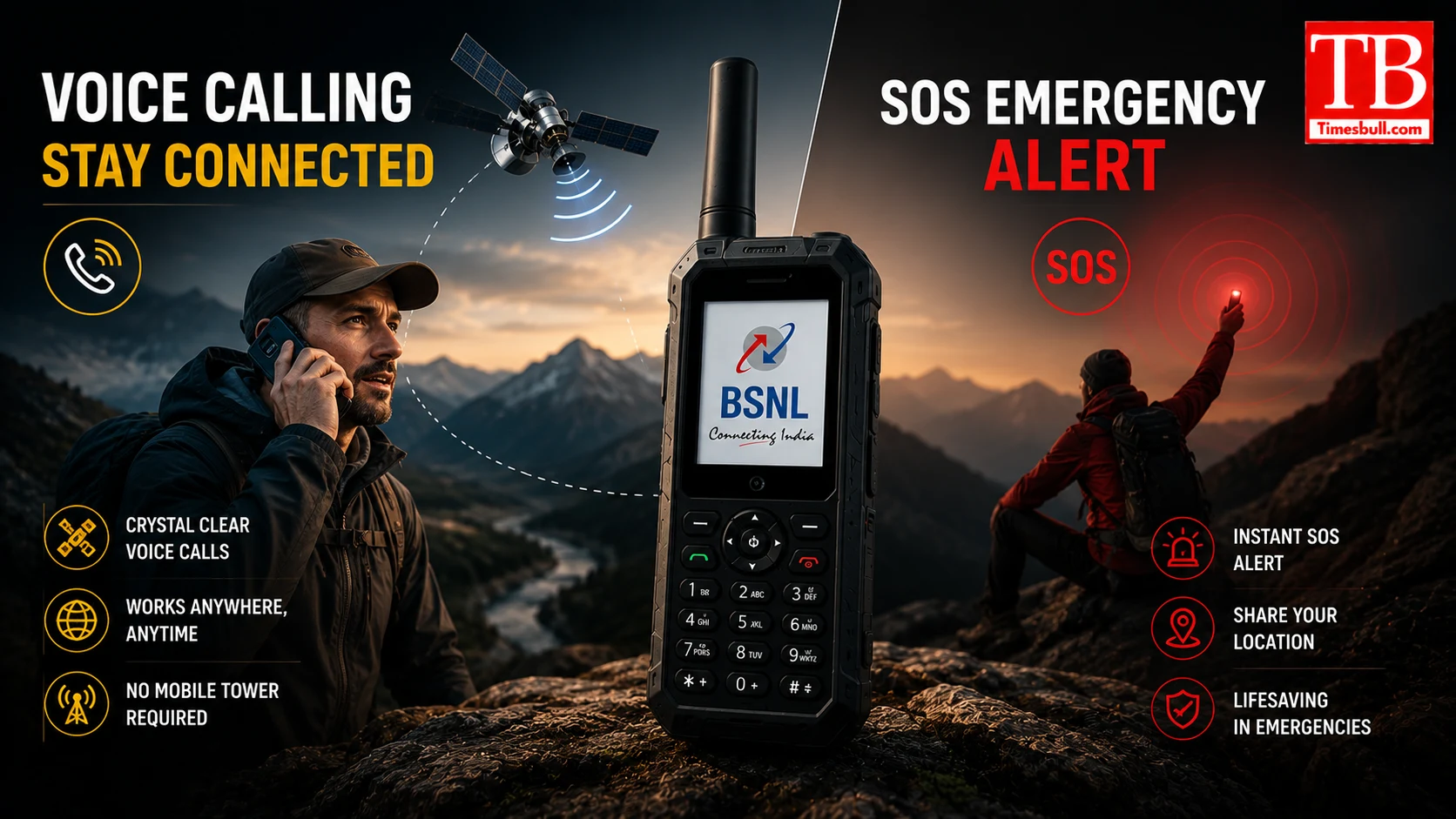 Voice Calling and SOS Emergency Alert