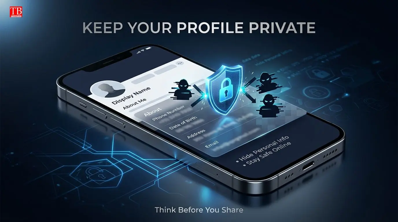 Avoid sharing your personal information on social media