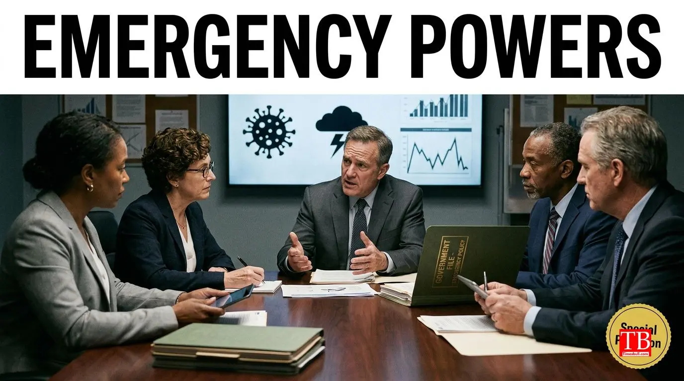 Special Powers of the Government in Emergency