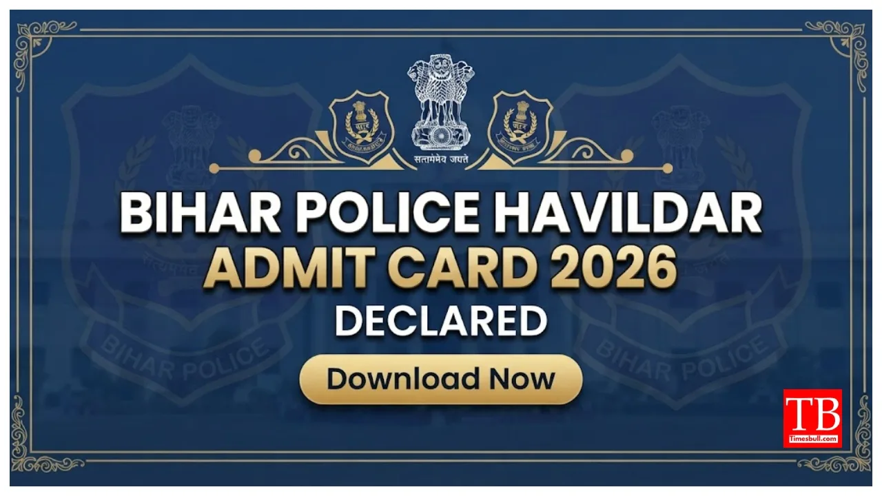 Bihar Police Havildar Admit Card 2026 – Direct link to Download Hall Ticket at bpssc.bihar.gov.in