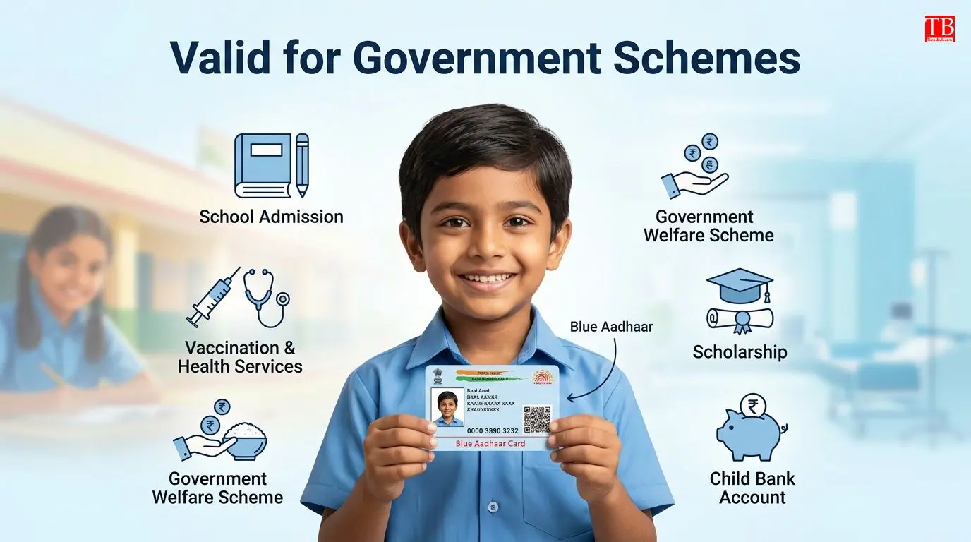 Can child Aadhaar be used in government schemes?