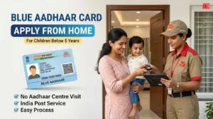 Blue Aadhaar Card –