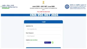 CSIR UGC NET 2026