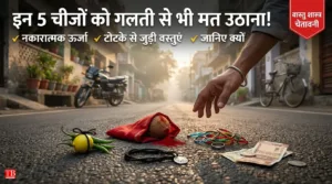 सड़क पर पड़ी इन