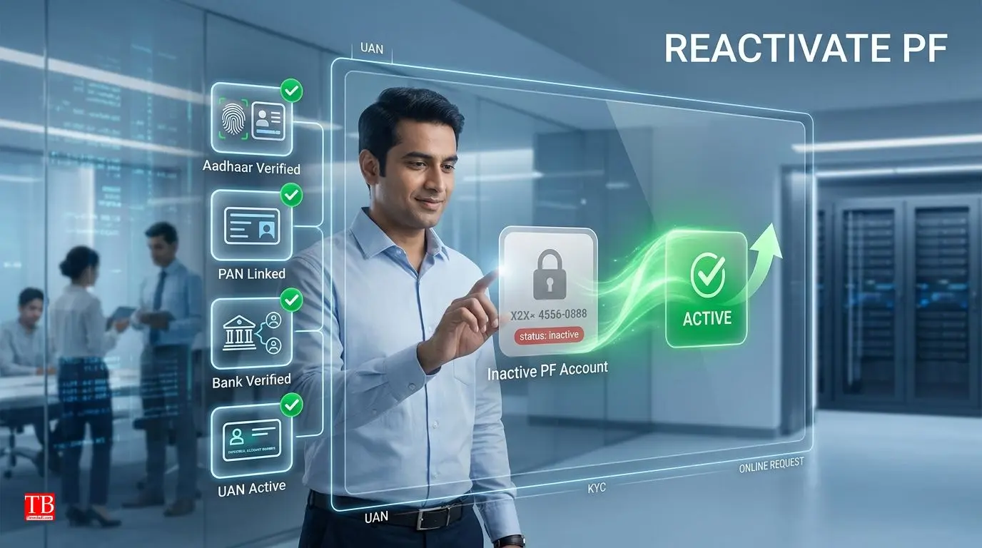 How to reactivate an inactive PF account?