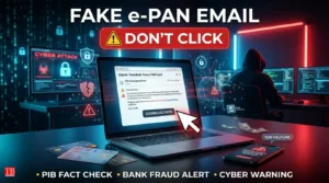 Fake e-PAN Email Alert: