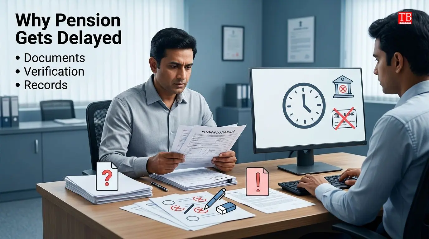 What are the reasons for delay in family pension?
