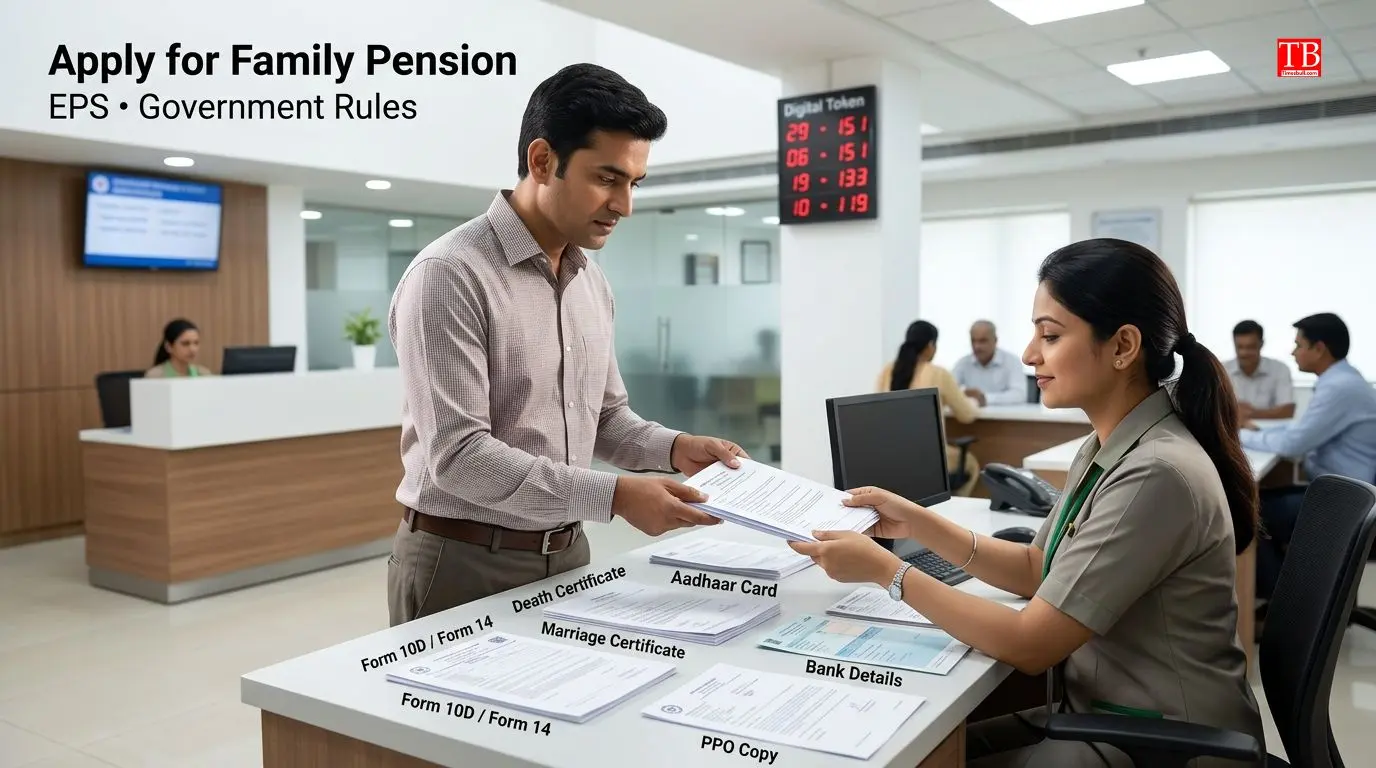 How to apply for family pension?