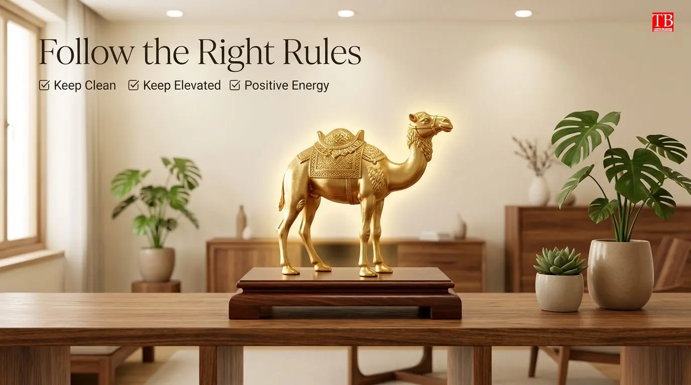 Feng Shui ऊंट रखने के महत्वपूर्ण नियम