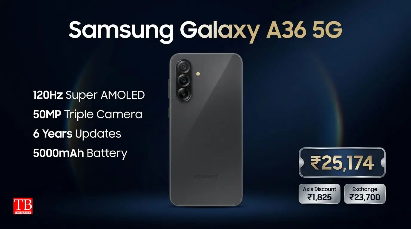 Samsung Galaxy A 36 5G - a combination of reliability&hellip;