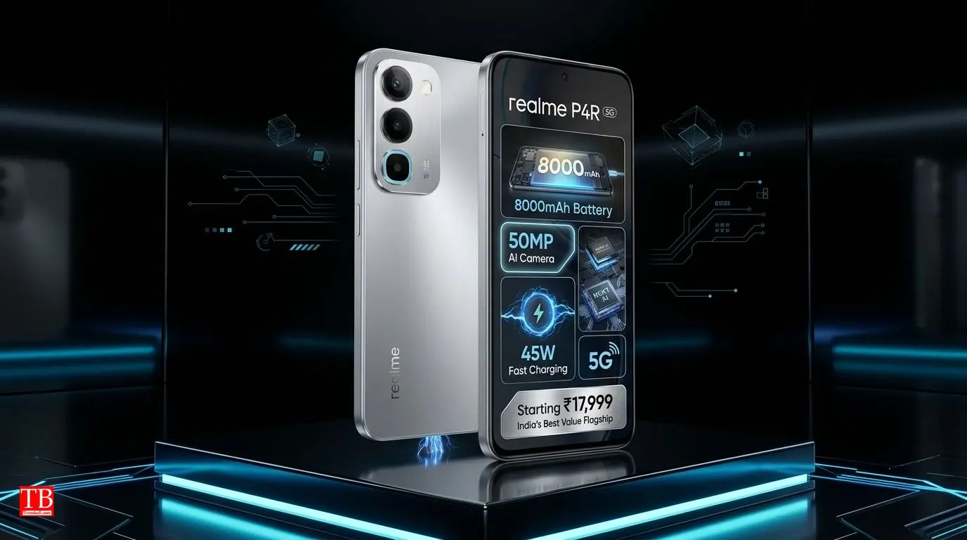 Realme P4R 5G: The most affordable 5G smartphone