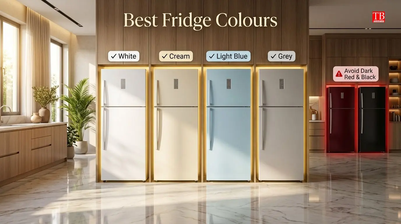 What is the color of the fridge?