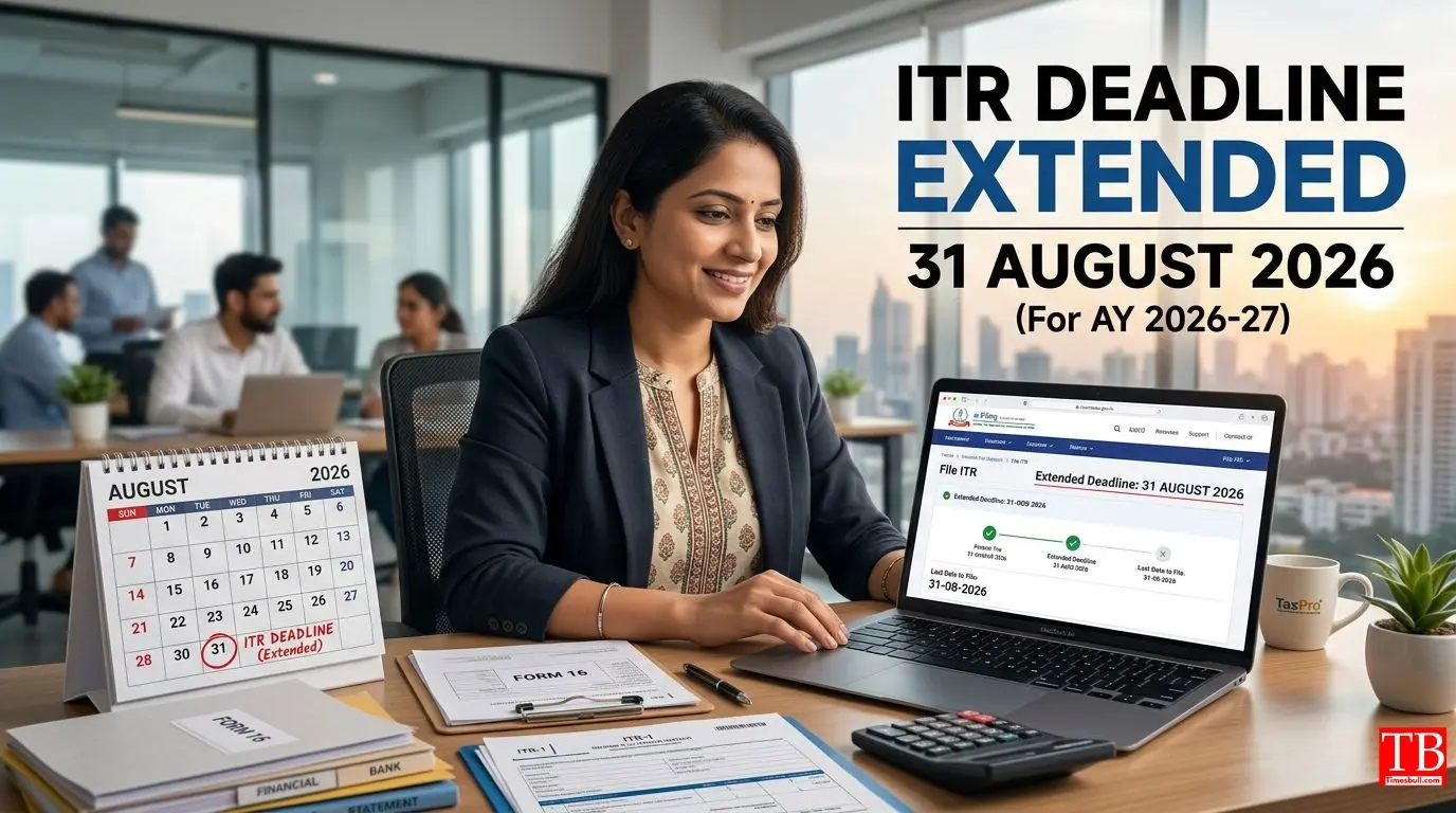 Date of filing ITR Now you'll have more time