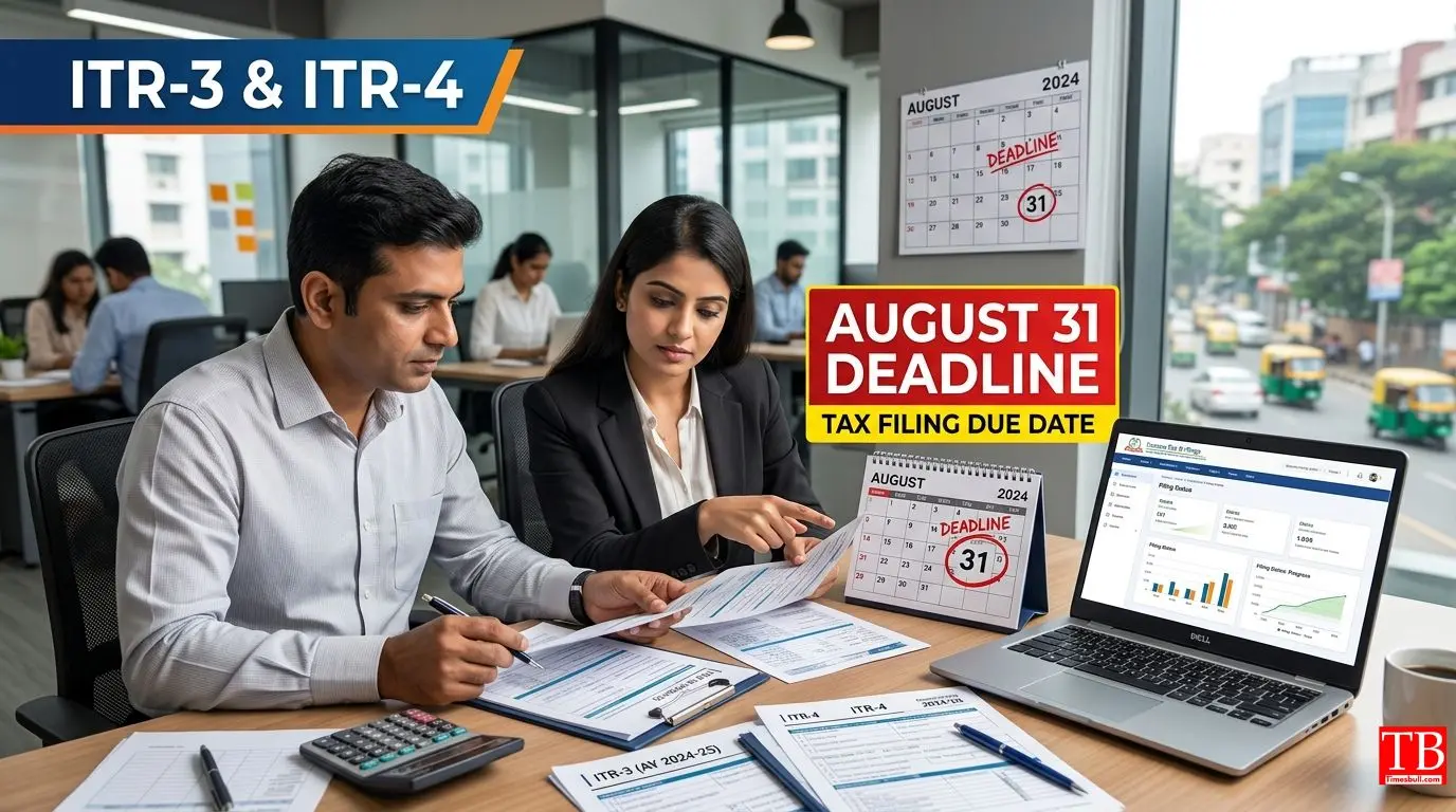 ITR-3 and ITR-4 Time until August 31.