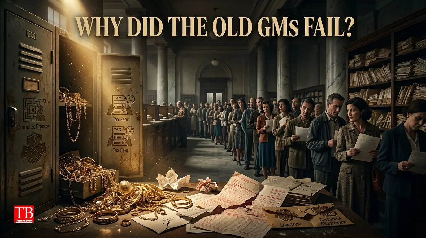 Why didn't the old Gold Monetisation Scheme work?