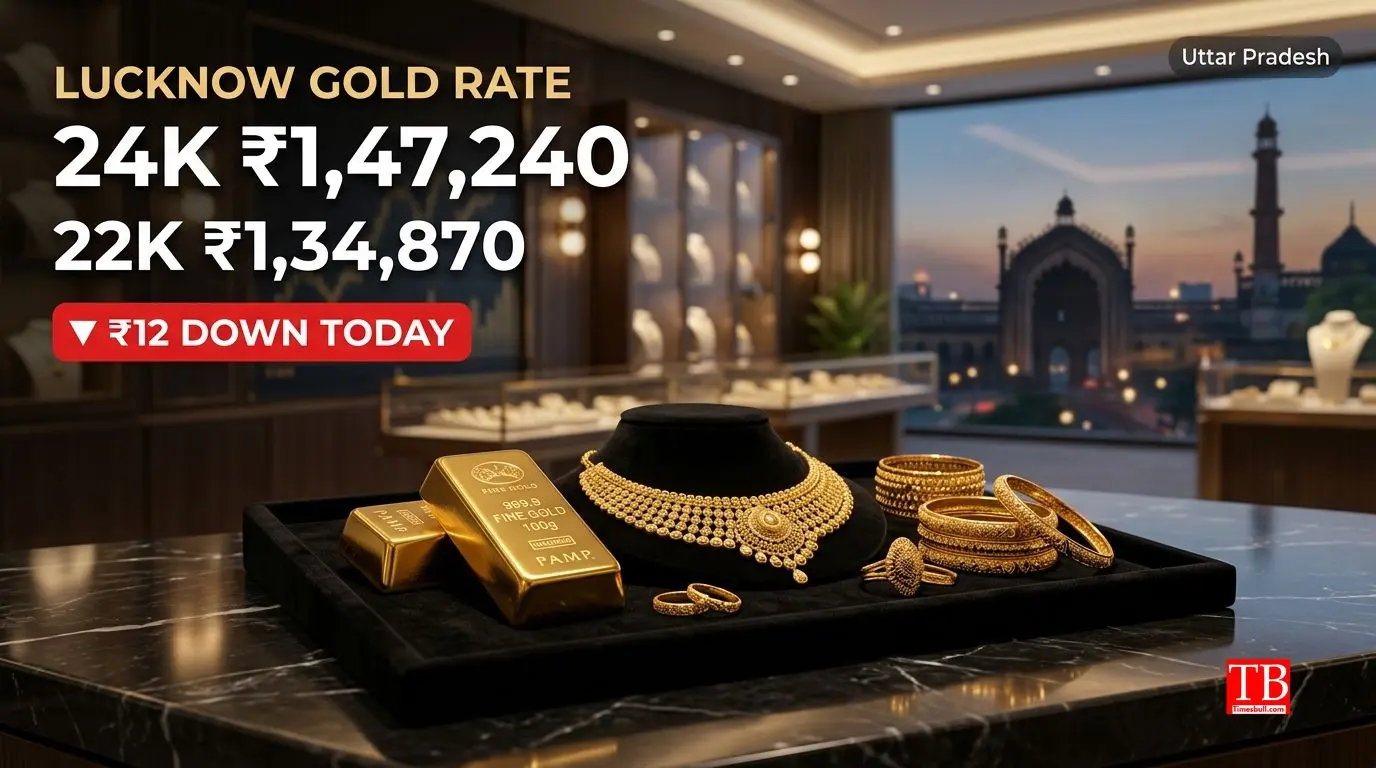 Today's Gold Rate in UP (Lucknow)