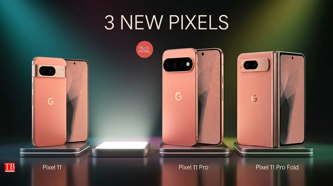 There are three models of the Pixel 11 series -&hellip;