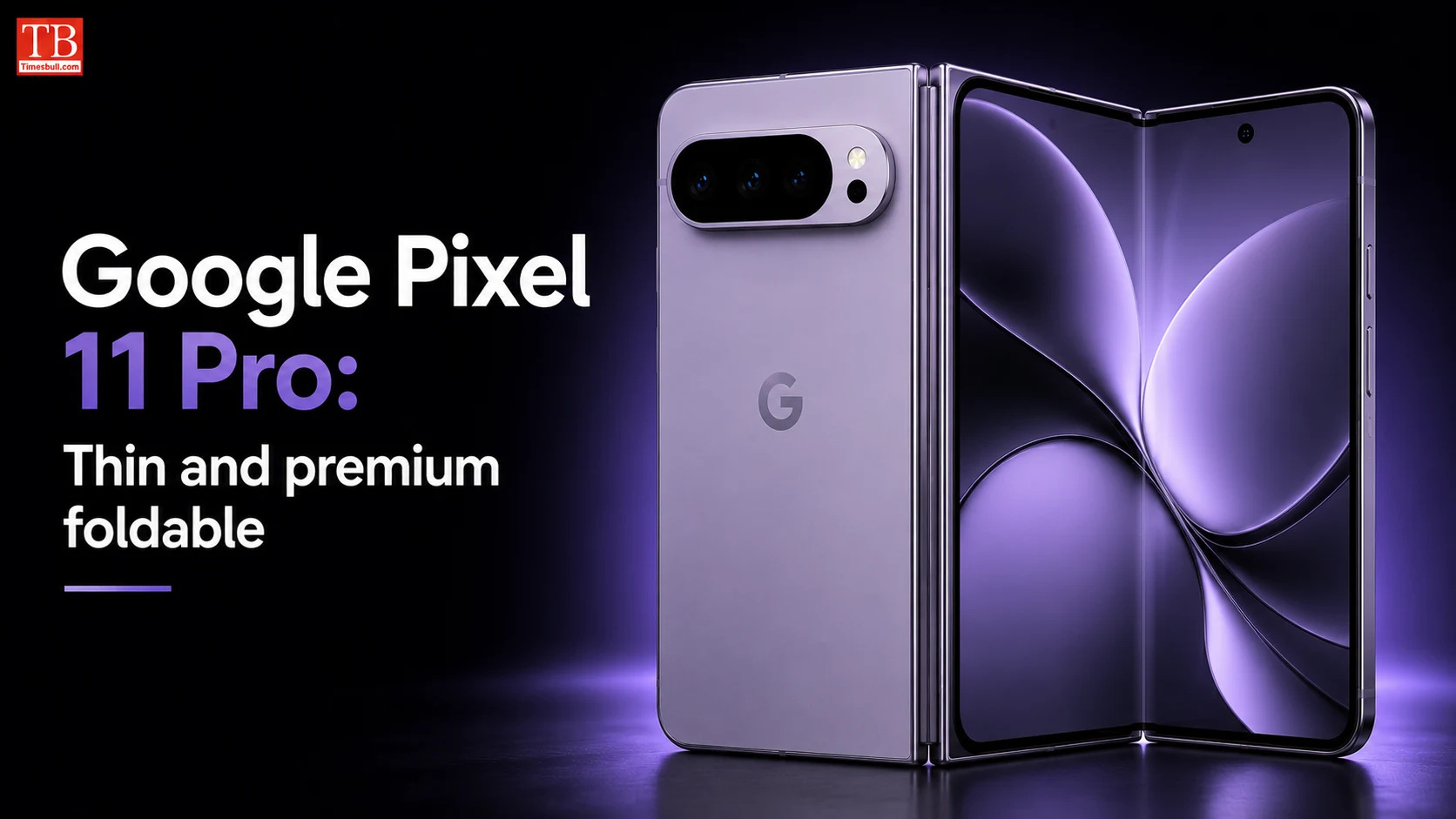 Google Pixel 11 Pro: Thin and premium foldable