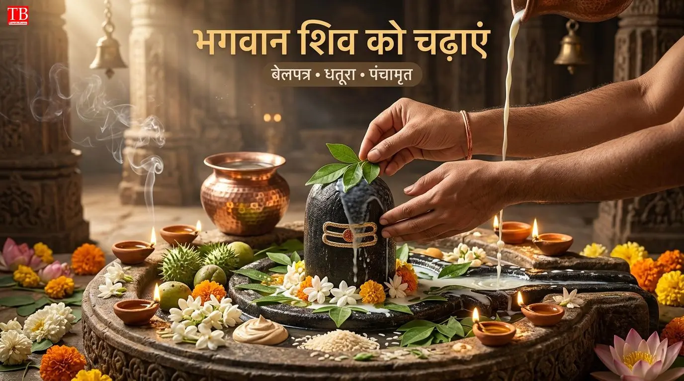 भगवान शिव को चढ़ाएं ये सामग्री