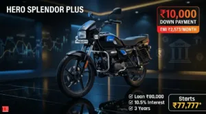 Hero Splendor Plus Finance