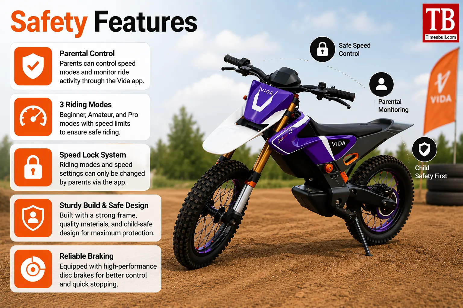 Safety features: