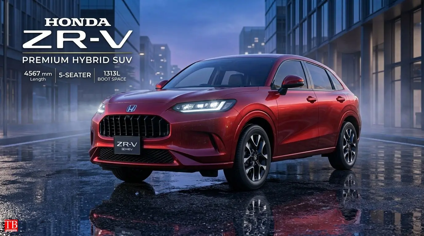 Honda ZR-V का डिजाइन और डाइमेंशन