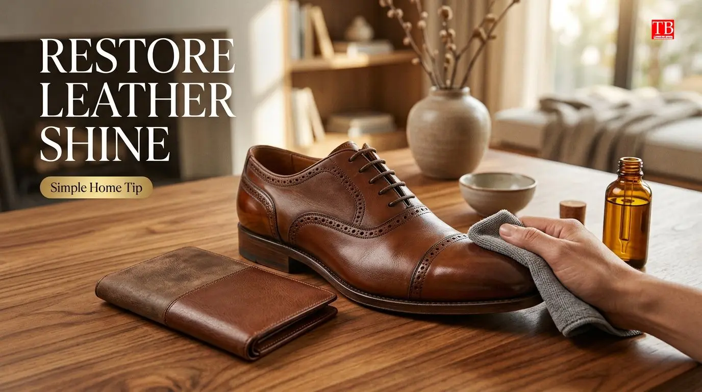 Give a new glow to your leather items