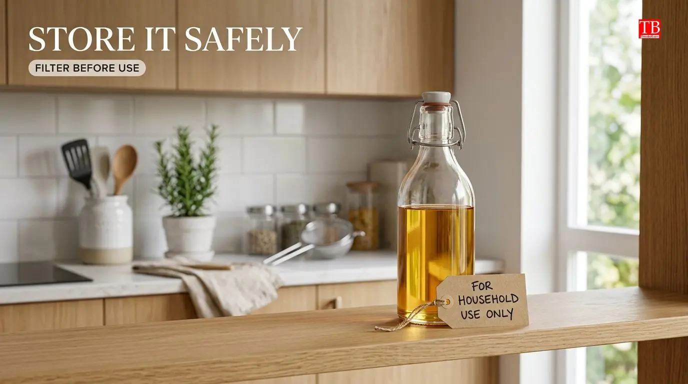 things to keep in mind when using leftover oil