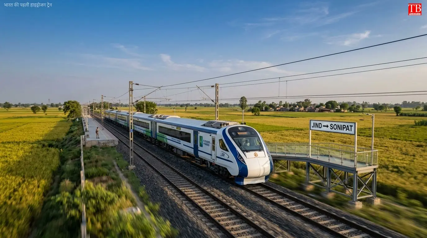 Hydrogen Train: जींद-सोनीपत रूट पर भारत की पहली हाइड्रोजन ट्रेन