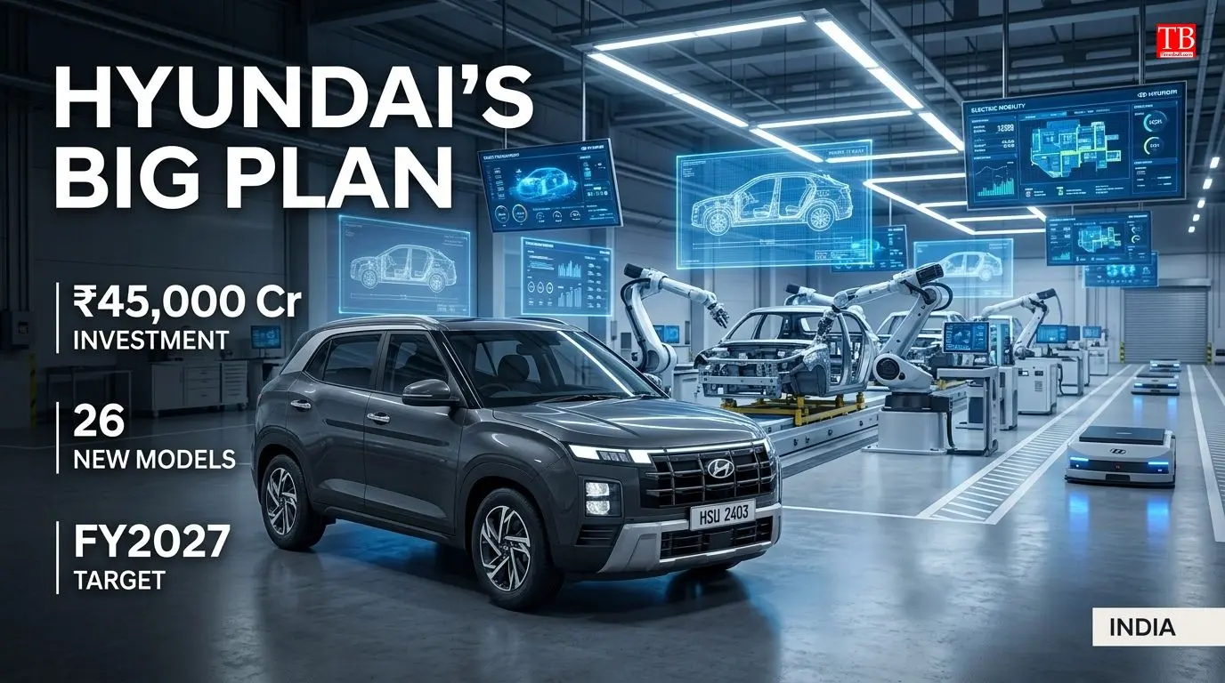 Hyundai's big plans: 26 models and an investment of ₹45,000&hellip;