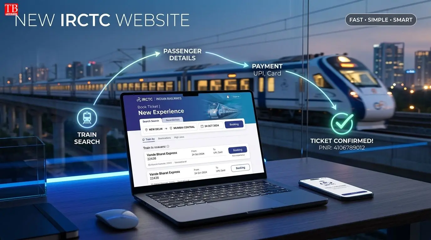 IRCTC New Website: टिकट बुकिंग में क्रांतिकारी बदलाव