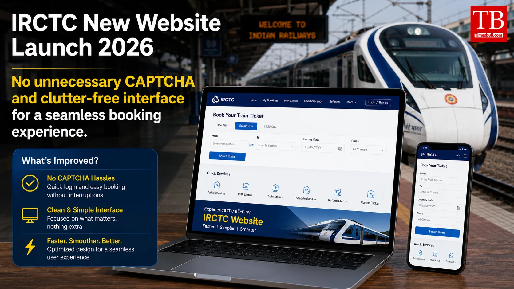 No unnecessary CAPTCHA and clutter-free interface
