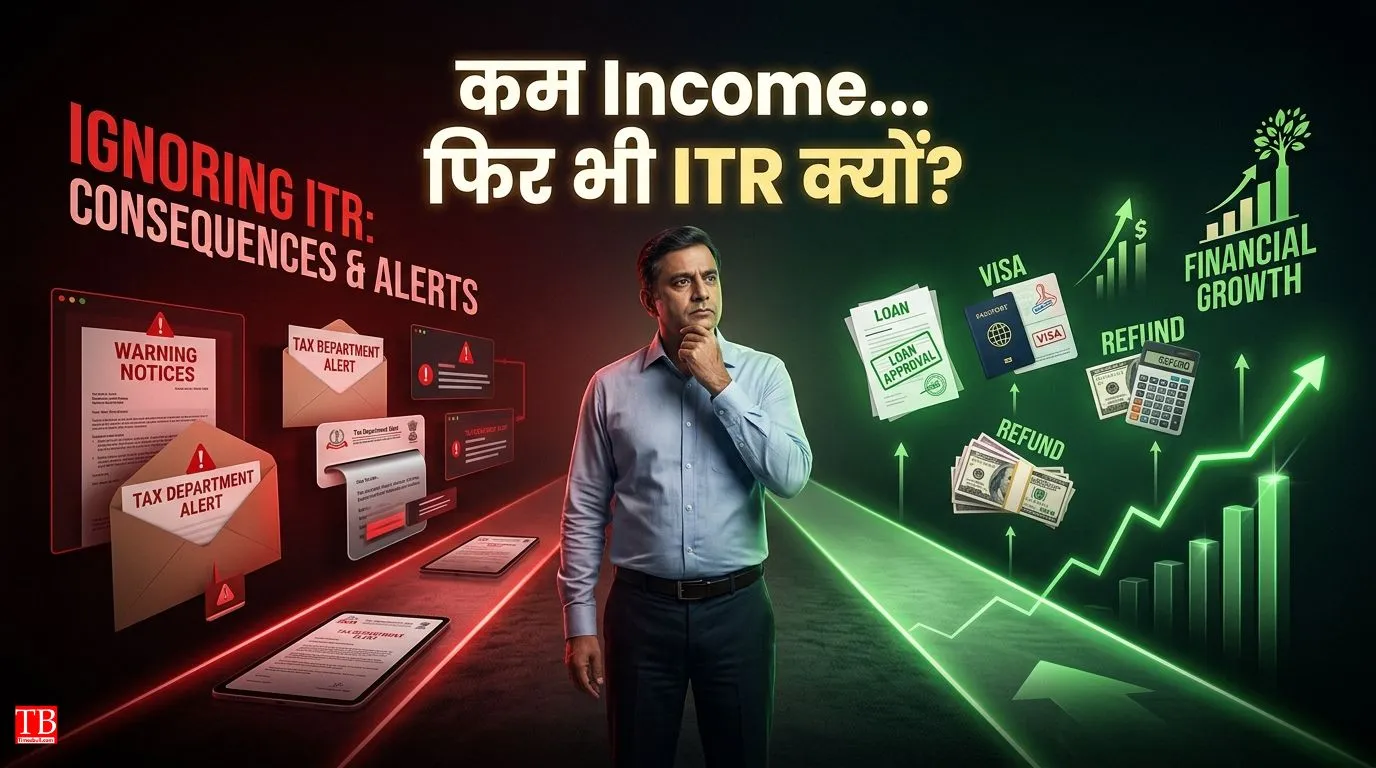 कम आय होने पर भी ITR क्यों भरें?
