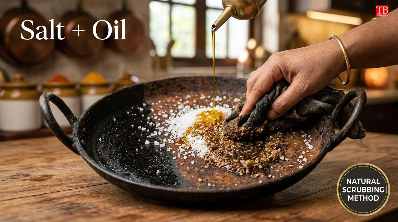नमक और तेल की घिसाई