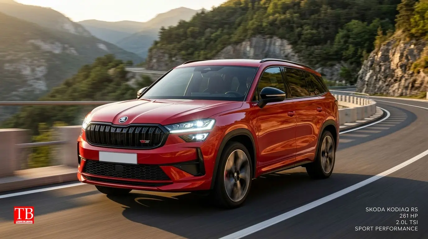 Skoda Kodiaq RS - The Performance Beast on Indian Roads