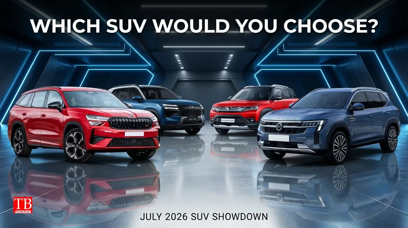Comparison - All 4 SUVs Side by Side