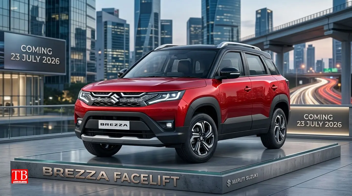 Maruti Brezza Facelift - The compact SUV gets a makeover