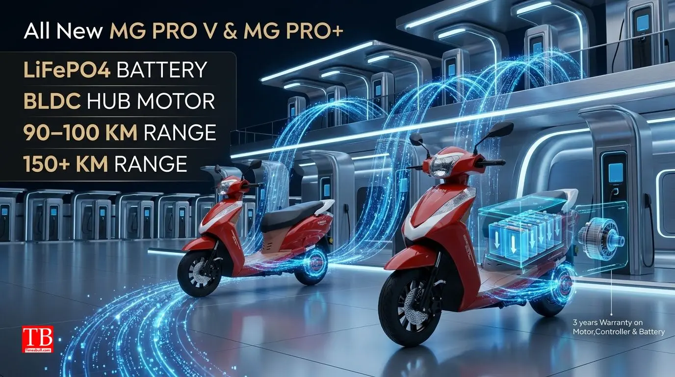 MG Pro V and MG Pro +: Range and Battery