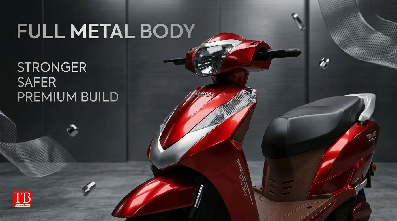 The metal body: A rare feature in this segment