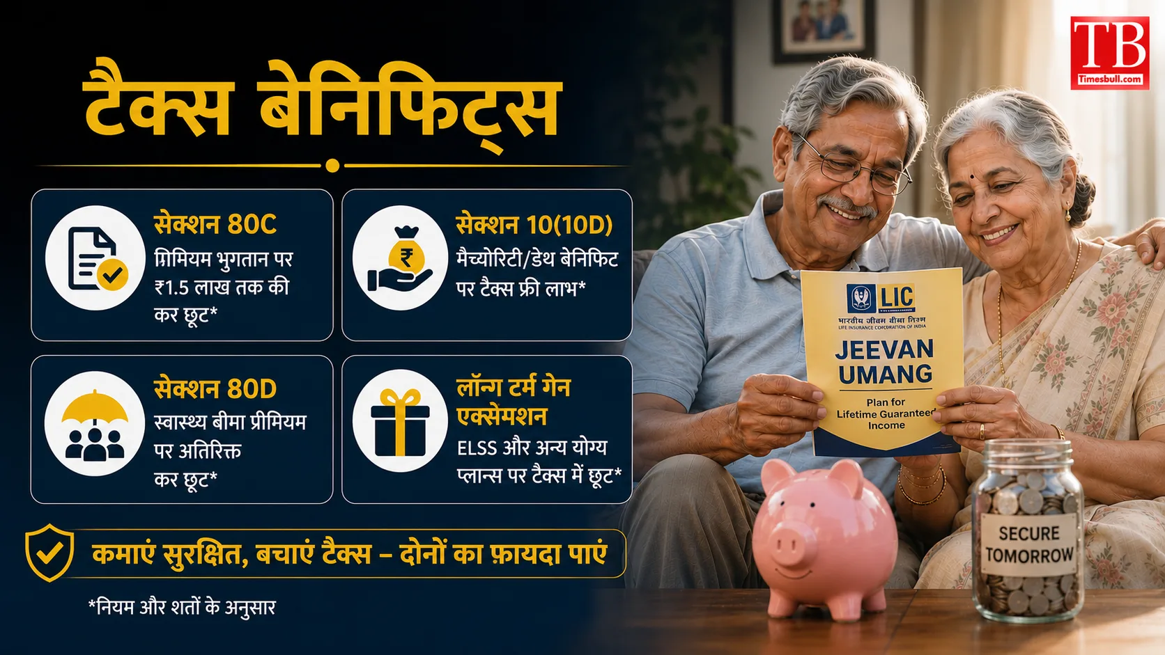 टैक्स बेनिफिट्स