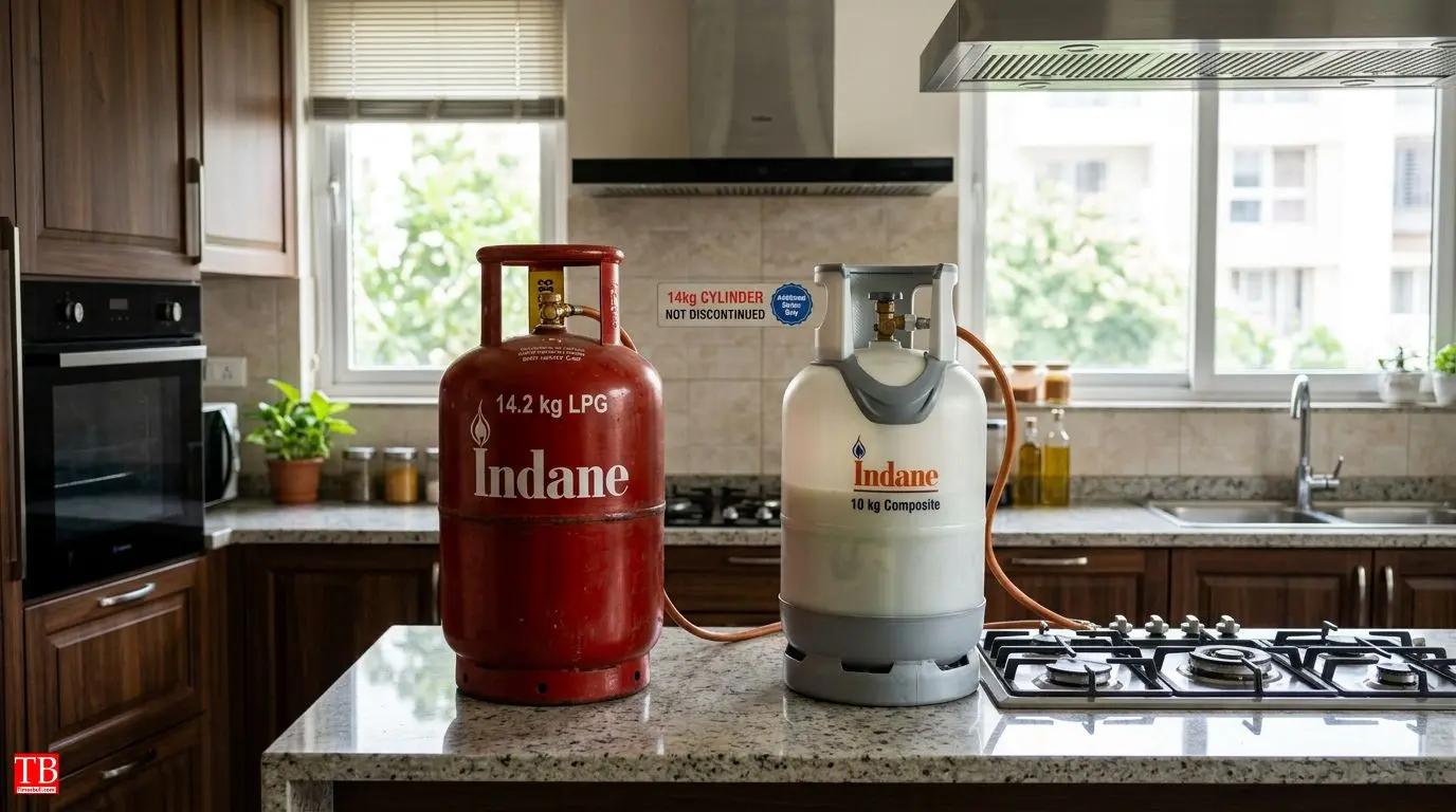 Is the old 14 kg LPG cylinder going off?