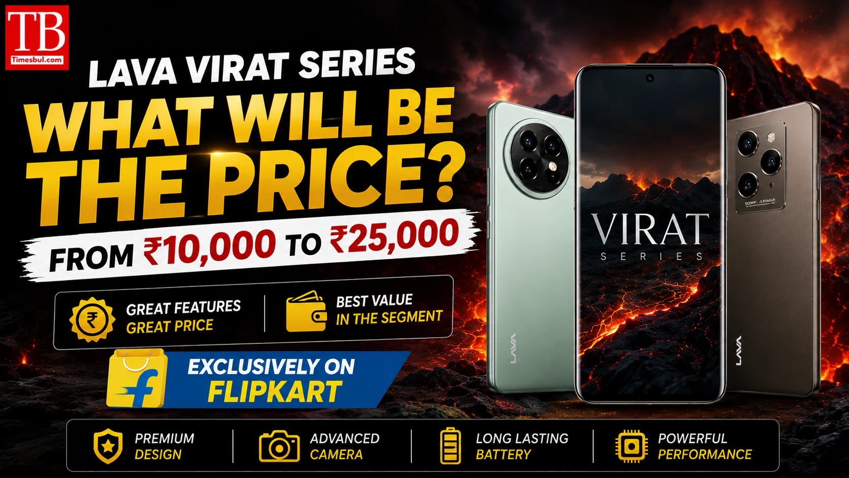 What will be the price? From ₹10,000 to ₹25,000