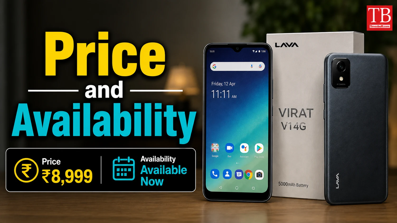 Price and Availability