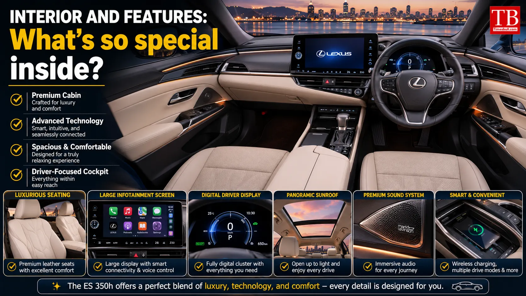 Interior and Features: What's so special inside?