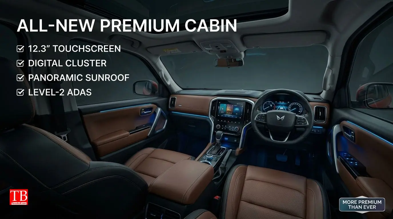 Upgrades to the interior and features