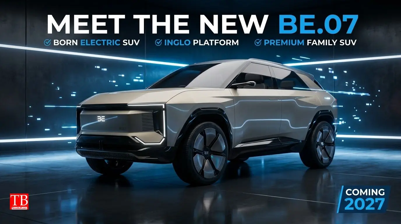 BE-07 - Mahindra's fourth Born-Electric SUV