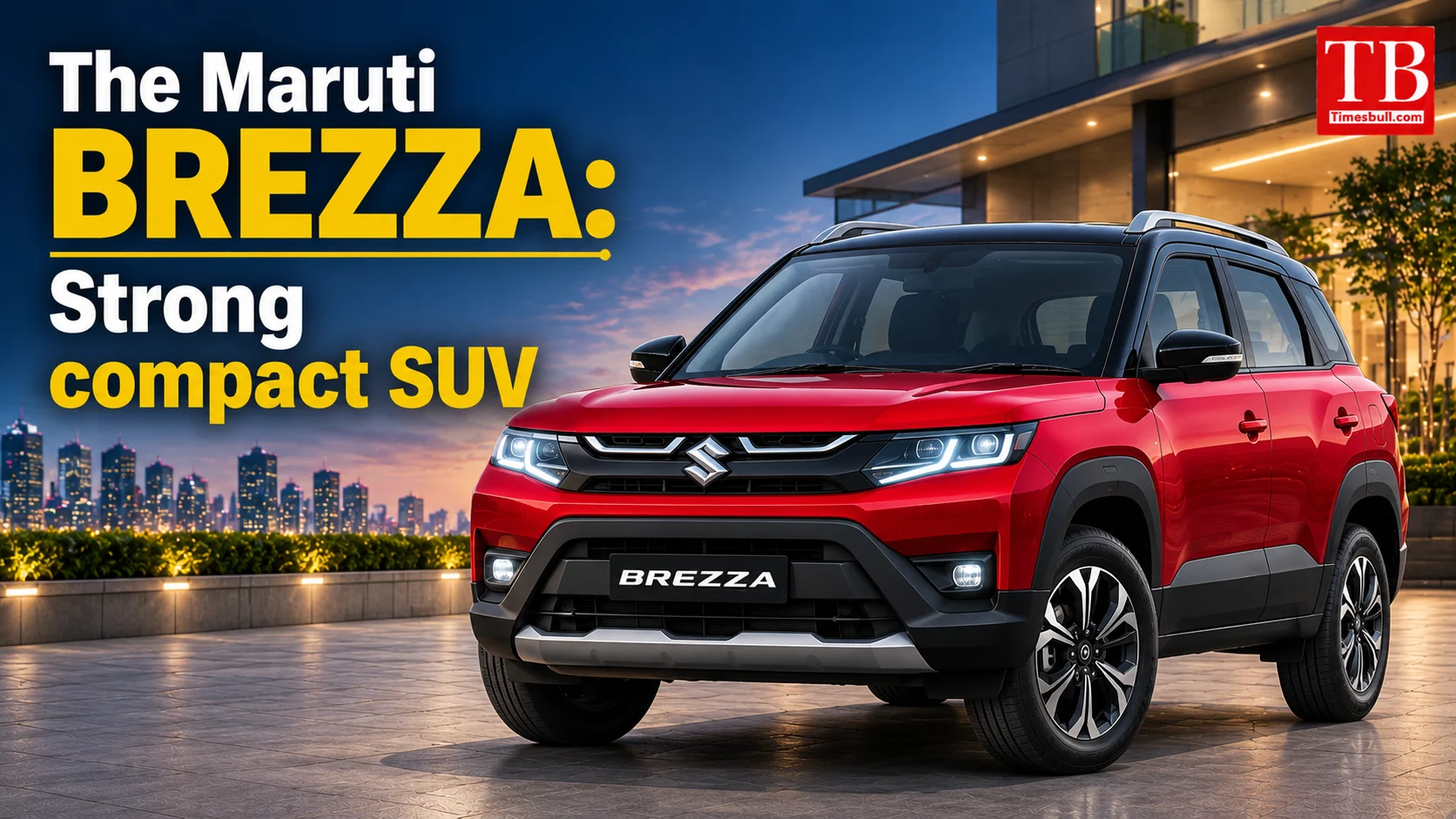 The Maruti Brezza: Strong compact SUV